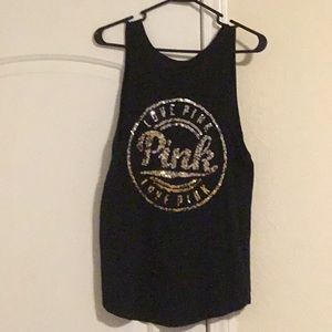 Pink Victoria Secret tank top